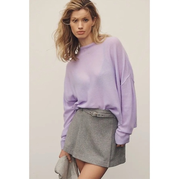 Pilcro Light Purple Women's Sweater - Picture 3 of 5